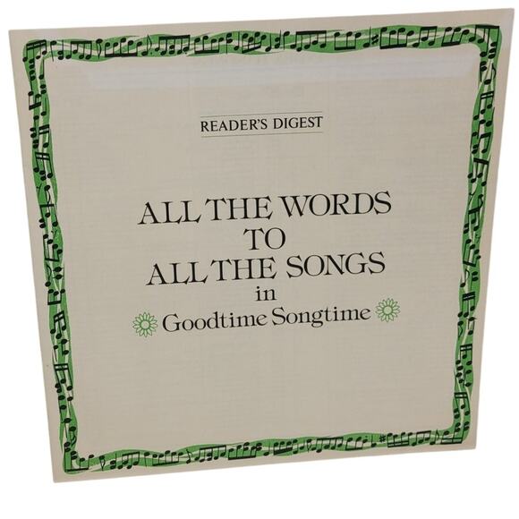 Vintage 1976 Reader's Digest Goodtime Songtime 8 Vinyl Record Set w Booklet - Picture 7 of 7